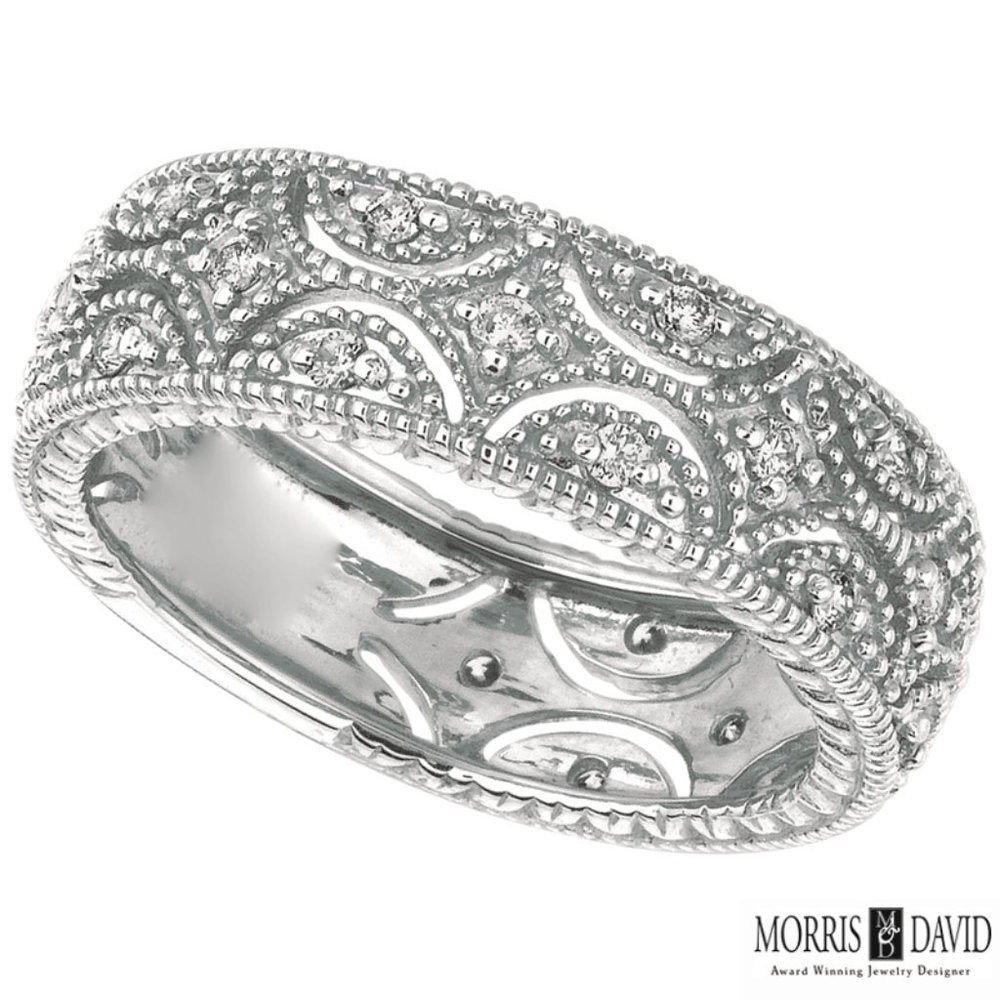 Morris & David 0.34 Carat Natural Diamond Eternity